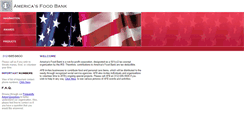 Desktop Screenshot of americasfoodbank.org